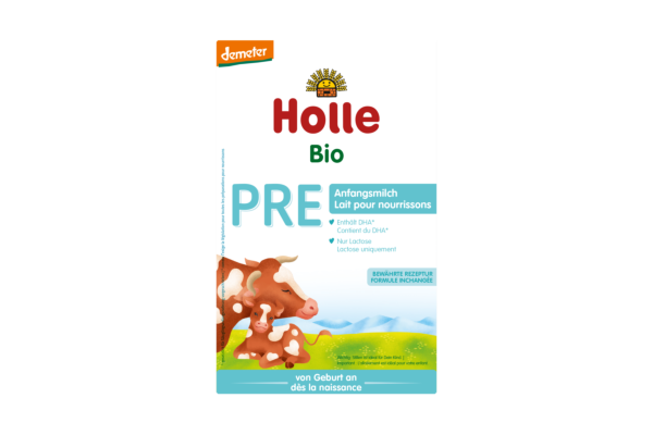 Holle Bio-Anfangsmilch PRE Karton 400 g