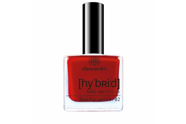 Alessandro International Hybrid Soul Gel Polish Red Paradise