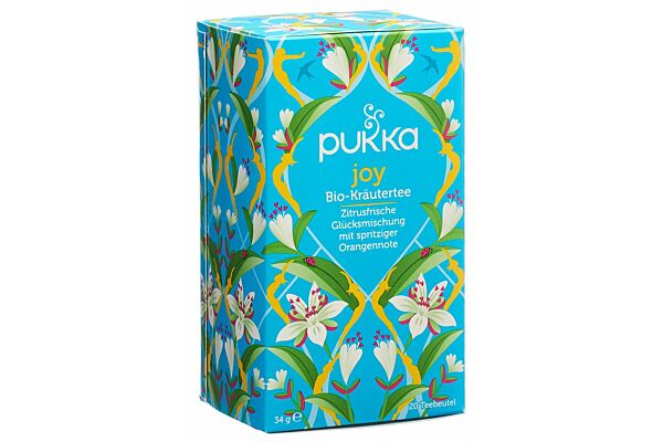 Pukka Joy thé bio allemand sach 20 pce