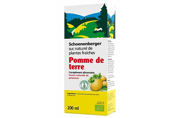 Schoenenberger Kartoffel Frischpflanzensaft Bio Fl 200 ml