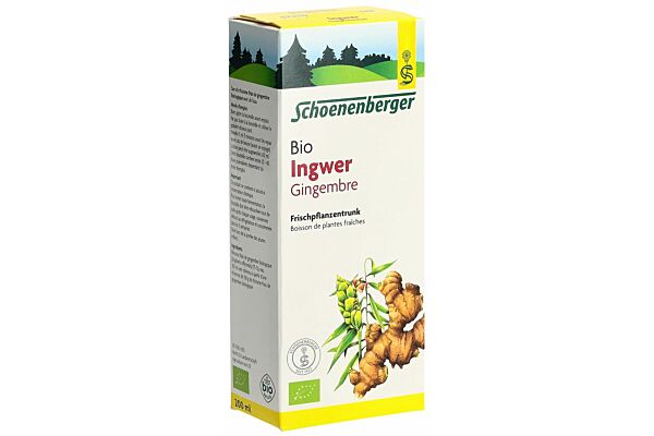 Schoenenberger Ingwer Frischpflanzentrunk Bio Fl 200 ml