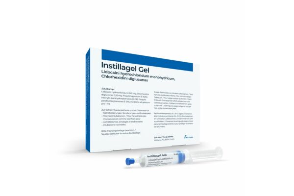 Instillagel gel 11ml seringue à usage unique 10 pce