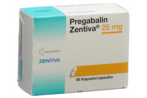 Pregabalin Zentiva Kaps 25 mg 56 Stk