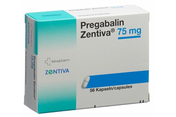 Pregabalin Zentiva Kaps 75 mg 56 Stk