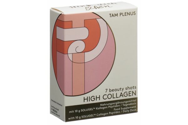 TAM PLENUS High Collagen Shots Kollagen Drink 7 Trinkamp 25 ml