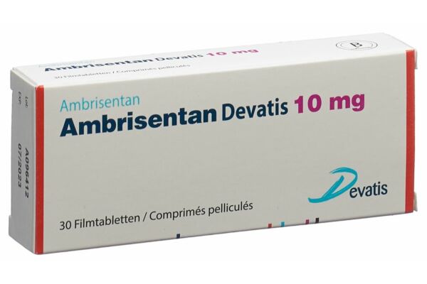 Ambrisentan Devatis Filmtabl 10 mg 30 Stk