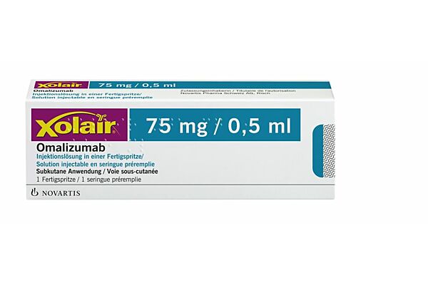 Xolair Inj Lös 75 mg/0.5ml Fertigspritze 0.5 ml