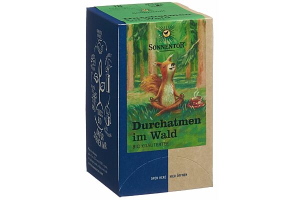 Sonnentor Durchatmen im Wald Tee BIO Btl 18 Stk