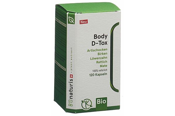 BIOnaturis Body D-Tox Kaps Bio Ds 120 Stk