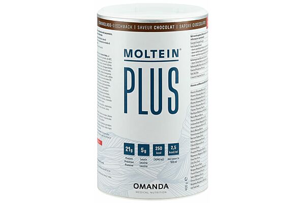 Moltein PLUS 2.5 Schokolade Ds 400 g