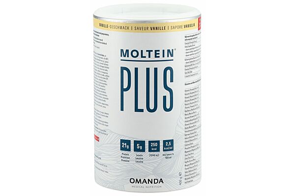 Moltein PLUS 2.5 vanille bte 400 g