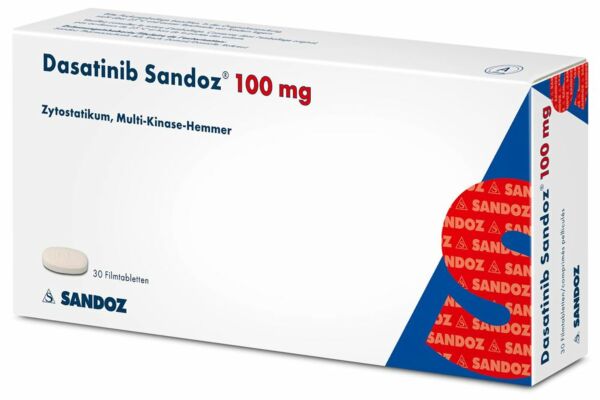 Dasatinib Sandoz Filmtabl 100 mg 30 Stk