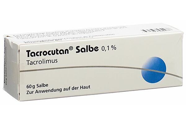 Tacrocutan Salbe 0.1 % Tb 60 g