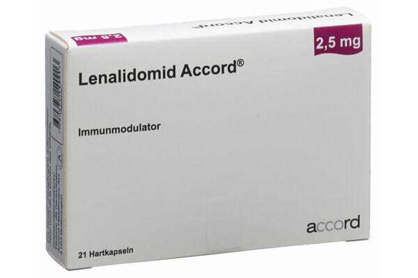 Lenalidomid Accord caps 2.5 mg 21 pce