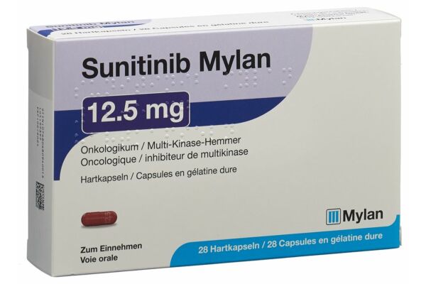 Sunitinib Mylan Kaps 12.5 mg 28 Stk