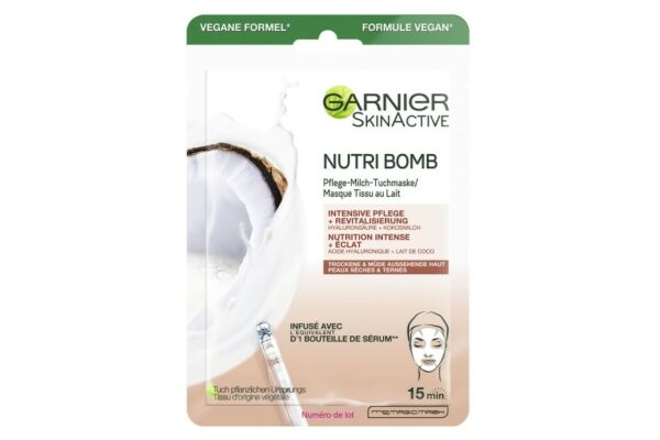 g | Garnier Tuchmaske Coop jetzt 28 Vitality Nutri SkinActive Bomb bestellen