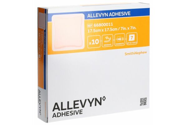 Allevyn Adhesive Wundverband 17.5x17.5cm 10 Stk