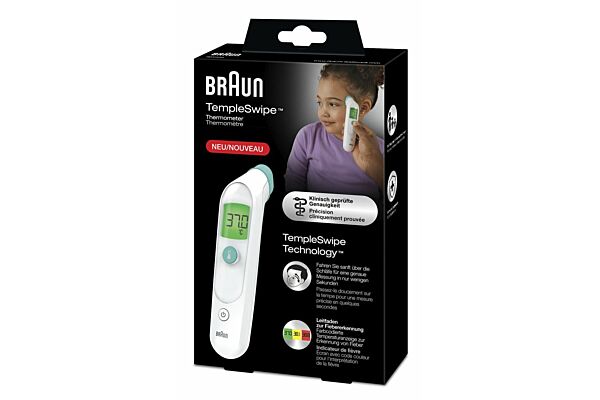 Braun TempleSwipe Stirn Thermometer BST200WE