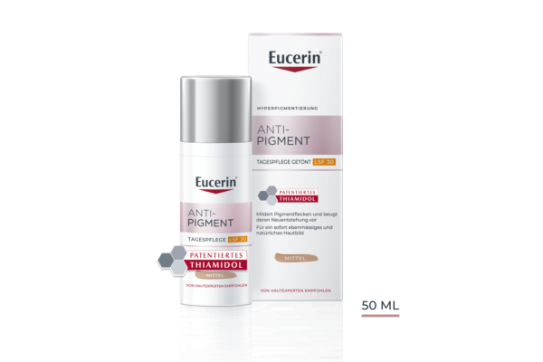 Eucerin Anti-Pigment Tagespflege getönt LSF30 Disp 50 ml