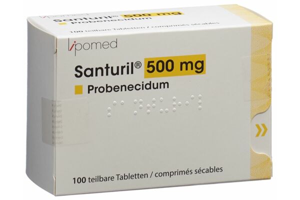 Santuril cpr 500 mg 100 pce