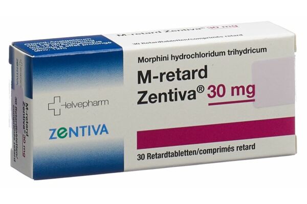 M-retard Zentiva cpr ret 30 mg 30 pce