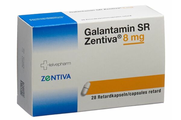 Galantamin SR Zentiva caps ret 8 mg 28 pce