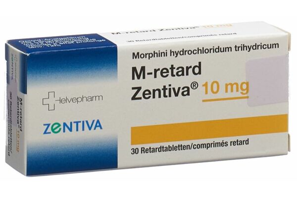 M-retard Zentiva Ret Tabl 10 mg 30 Stk