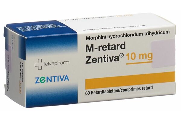 M-retard Zentiva Ret Tabl 10 mg 60 Stk