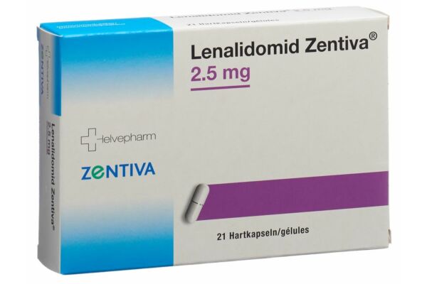 Lenalidomid Zentiva caps 2.5 mg 21 pce