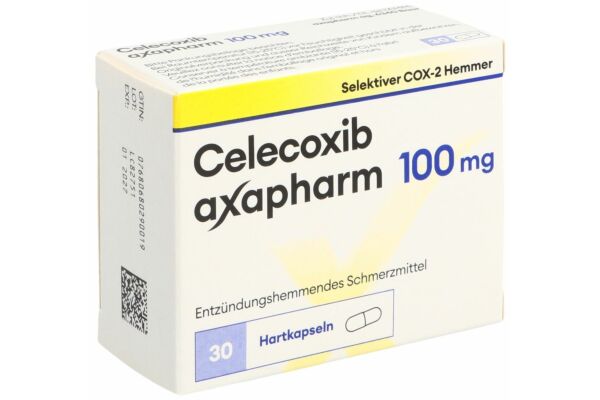 Célécoxib axapharm caps 100 mg 30 pce