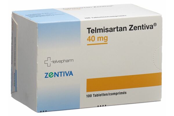 Telmisartan Zentiva Tabl 40 mg 100 Stk