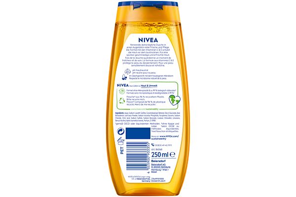 Nivea Duschgel Summer Happiness Fl 250 ml