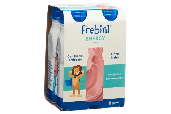 Frebini Energy DRINK fraise 4 fl 200 ml