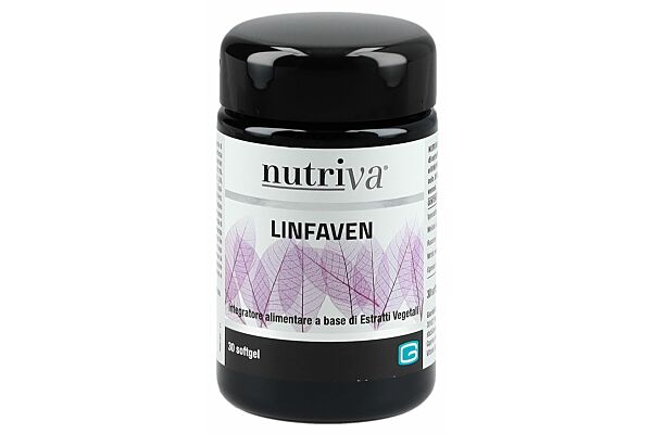 nutriva Linfaven Softgel 1440 mg Glas 30 Stk