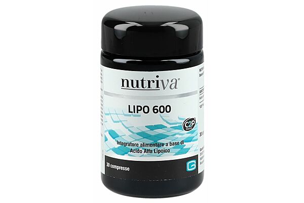 nutriva Lipo 600 Tabl 1200 mg Glas 30 Stk