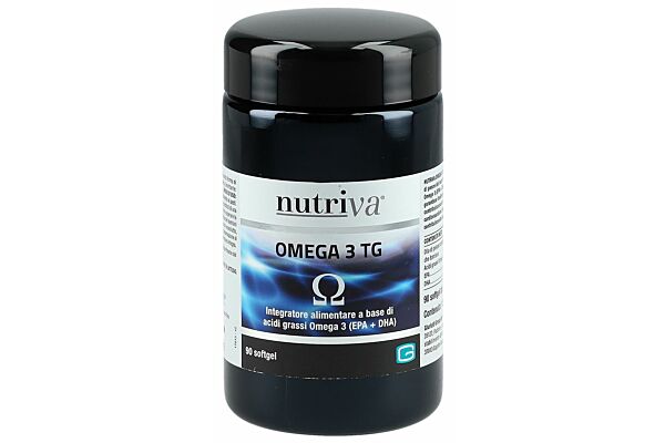 nutriva Omega 3 TG Softgel 1400 mg Glas 90 Stk