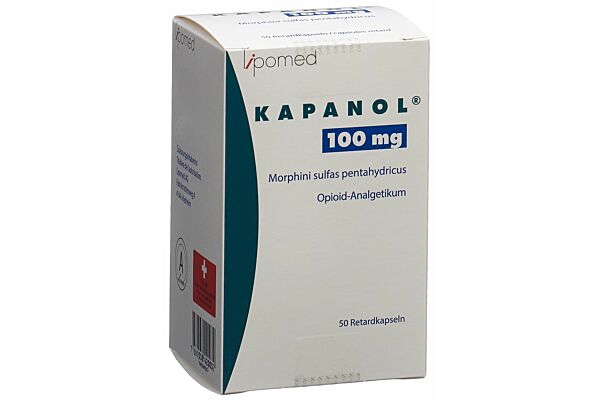 Kapanol caps ret 100 mg fl 50 pce