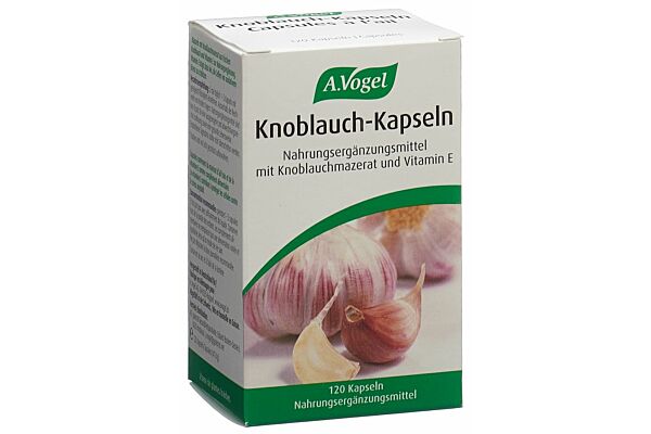 Vogel Knoblauch Kapseln Glas 120 Stk