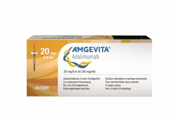 Amgevita Inj Lös 20 mg/0.4ml Fertigspritze