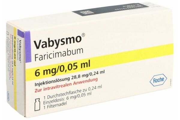 Vabysmo Inj Lös 6 mg/0.05ml Durchstf