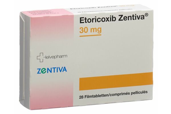 Etoricoxib Zentiva cpr pell 30 mg 28 pce