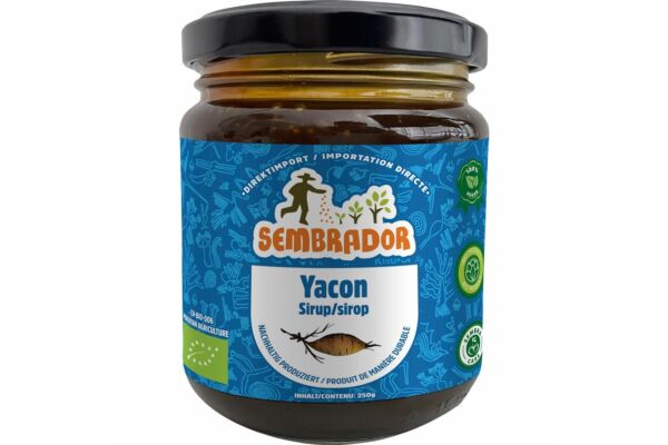 Sembrador sirop de yacón bio verre 250 g