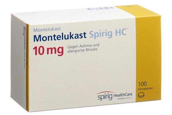 Montelukast Spirig HC Filmtabl 10 mg 100 Stk