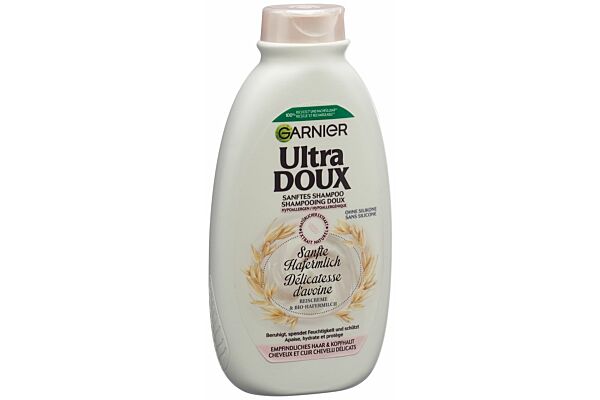 Ultra Doux Sanfte Hafermilch Shampoo mit Reiscreme und Bio-Hafermilch 300 ml