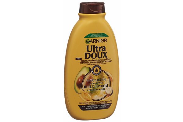 Ultra Doux shampooing nutrition intense à l'huile d'avocat & au beurre de karité fl 300 ml