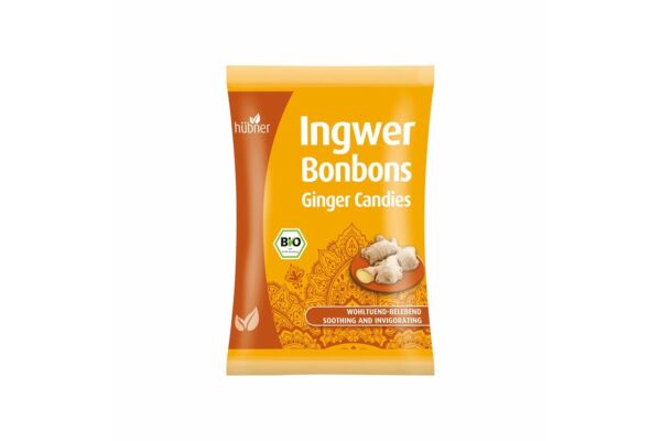 Hübner bonbons au gingembre sach 70 g