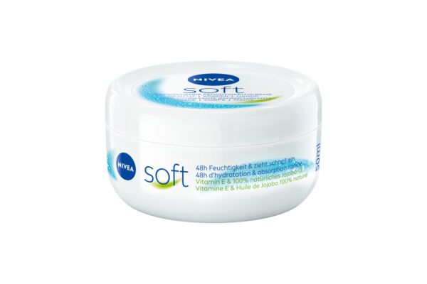 Nivea Soft Feuchtigkeitscrème Topf 50 ml