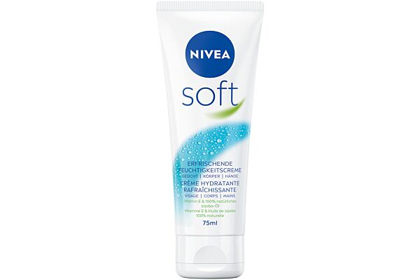 Nivea Soft Crème Hydratante tb 75 ml