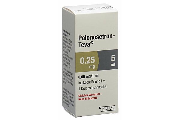 Palonosetron-Teva Inj Lös 0.25 mg/5ml Durchstf