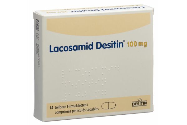 Lacosamid Desitin Filmtabl 100 mg 14 Stk